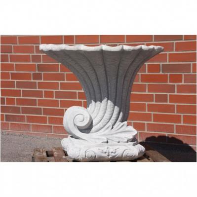 Fabelhafte Amphore aus Steinguss F&uuml;llhorn