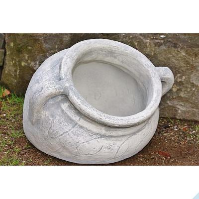 Amphore gro&szlig; aus Steinguss antik