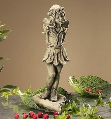 Steinfigur Elfe Jola M&auml;dchen